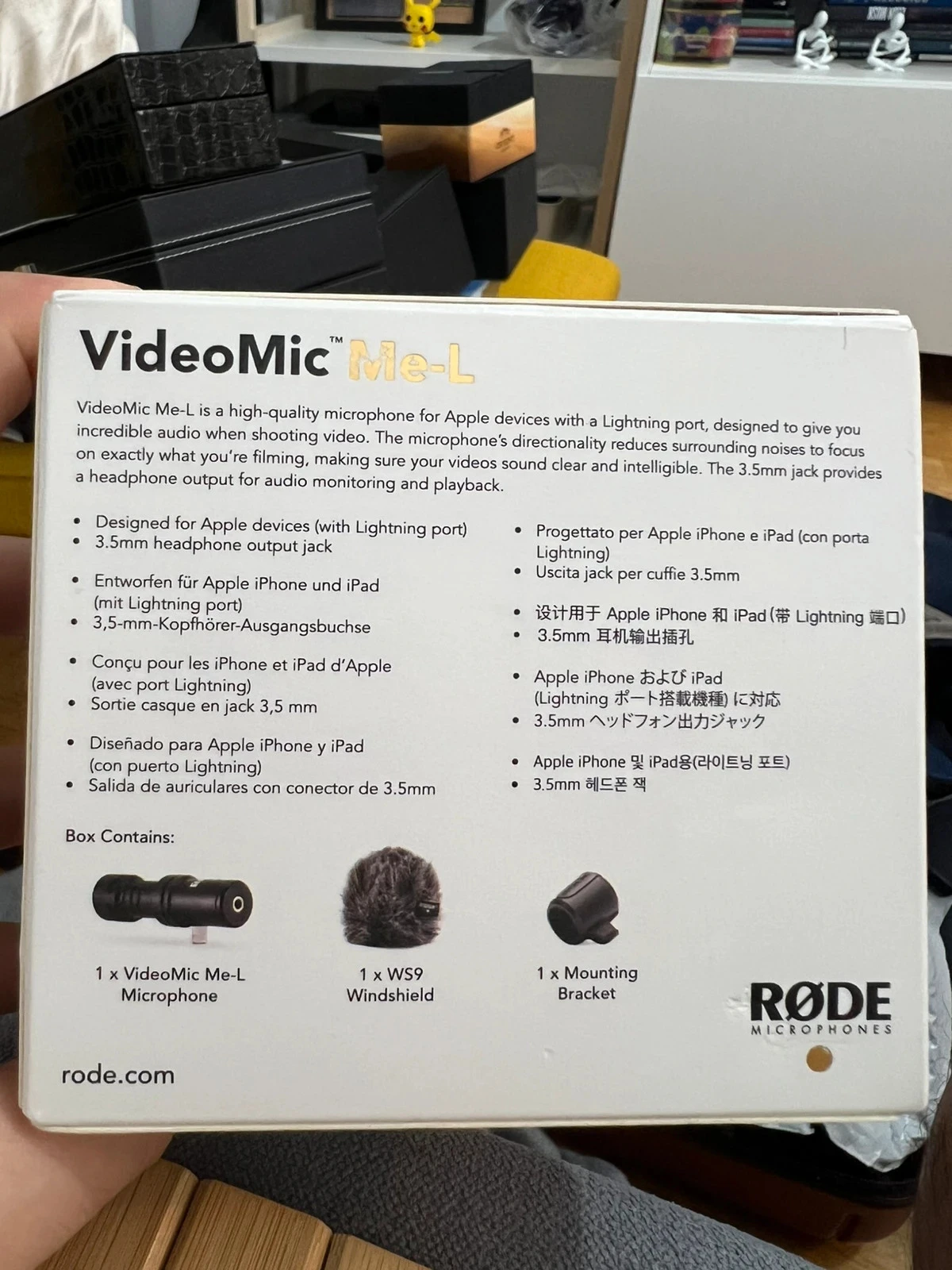 RØDE VideoMic Me-L Lightning Microphone for iPhone and iPad NEW – photo 7